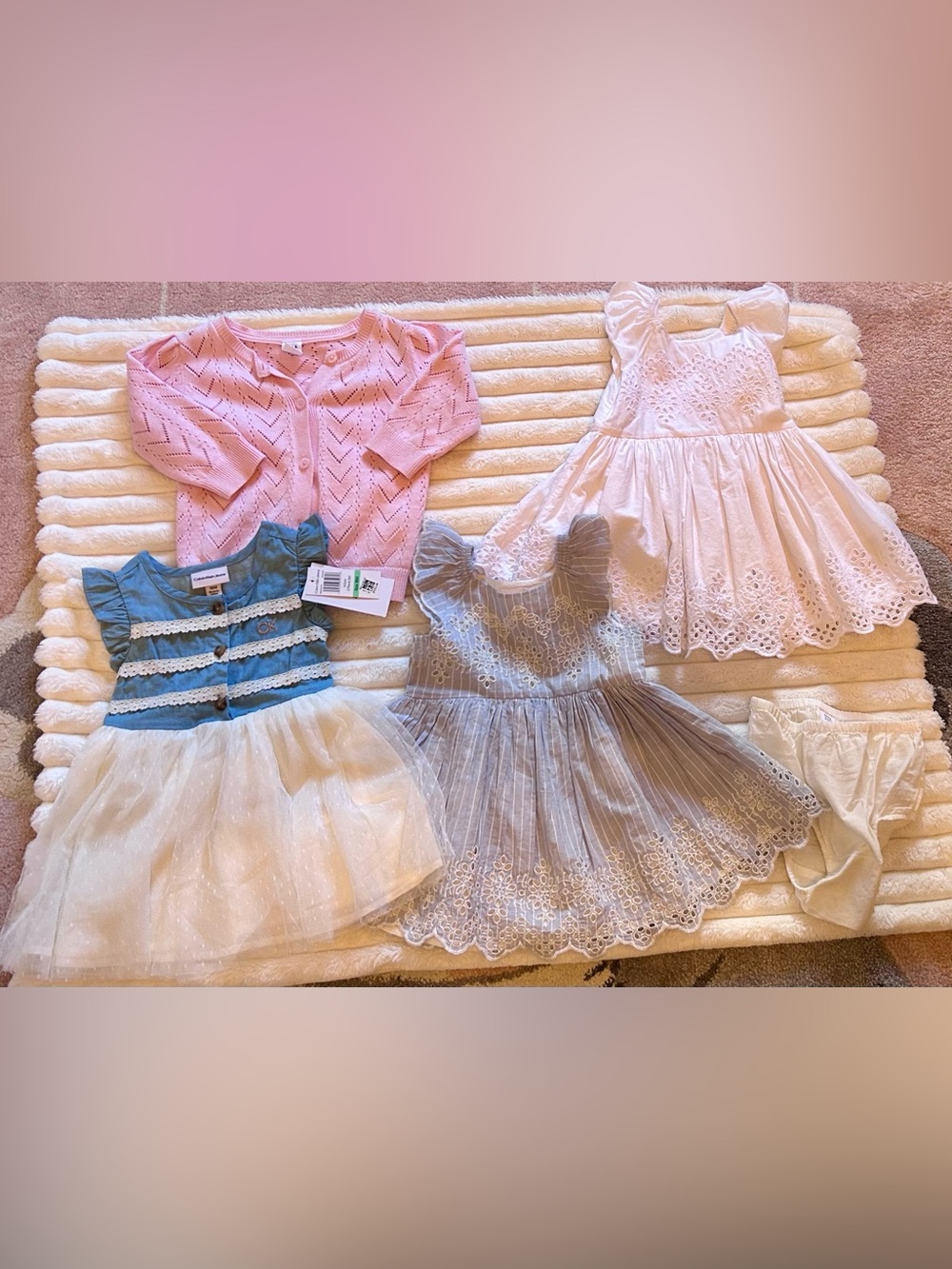 Girls 3T Spring/Summer Lot – Gap + Calvin Klein – NWT Dress